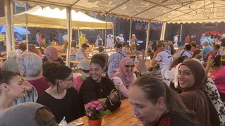 „Viel Spaß, haut rein und ein schönes Horster-Mitte-Sommerfest“