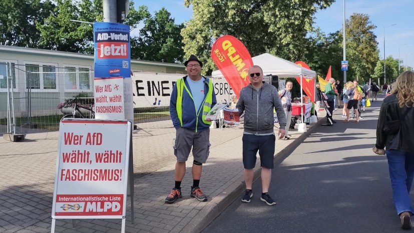Interesse an der sozialistischen Perspektive zeigt sich im Literaturverkauf
