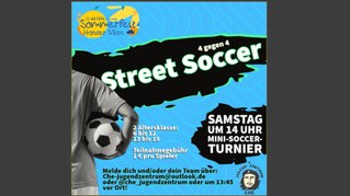 Street-Soccer beim Sommerfest Horster Mitte – jetzt mitmachen!