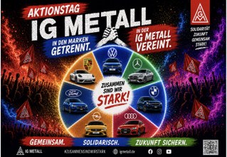 VW Zwickau: Bis zu 1000 Kollegen waren dabei