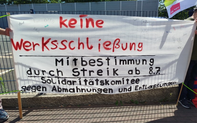 Wichtiger Auftakt der Bewegung „Mitbestimmung durch Streik“