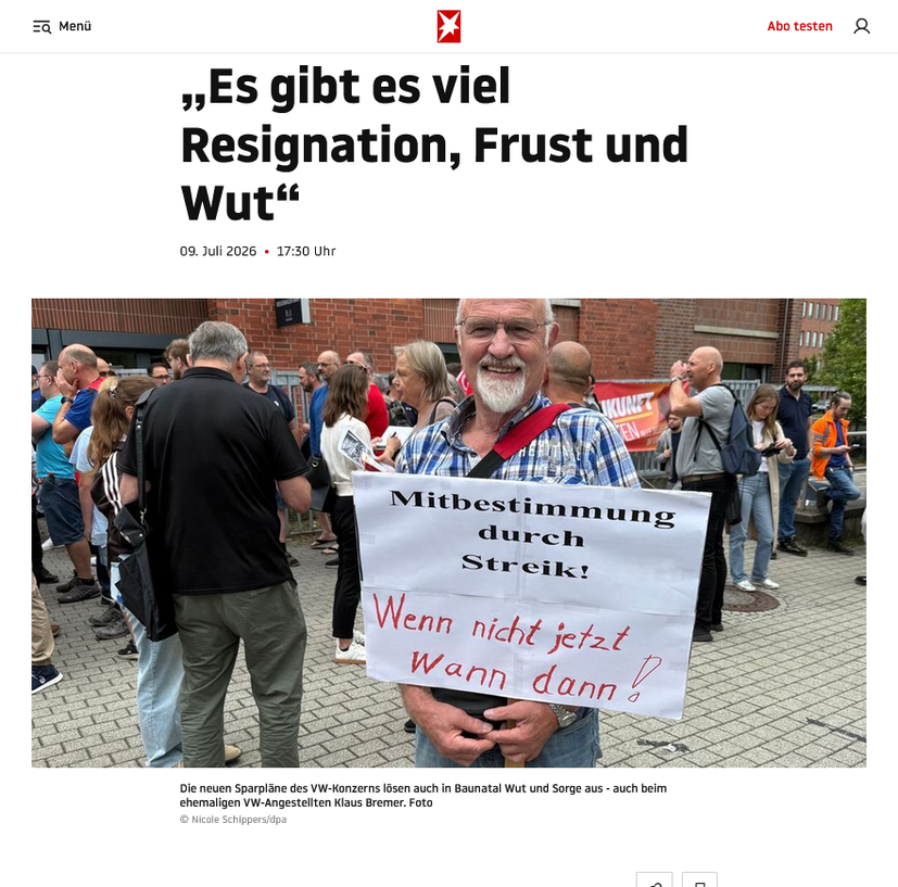 Die Losung prägt sich ein - auch in der Presse