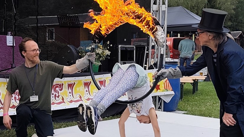 21. Waldfest in Truckenthal – die fortschrittliche Bewegung rückt enger zusammen