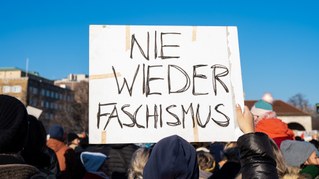 Eine Schlacht gegen die faschistische Gefahr