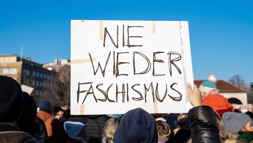 Eine Schlacht gegen die faschistische Gefahr