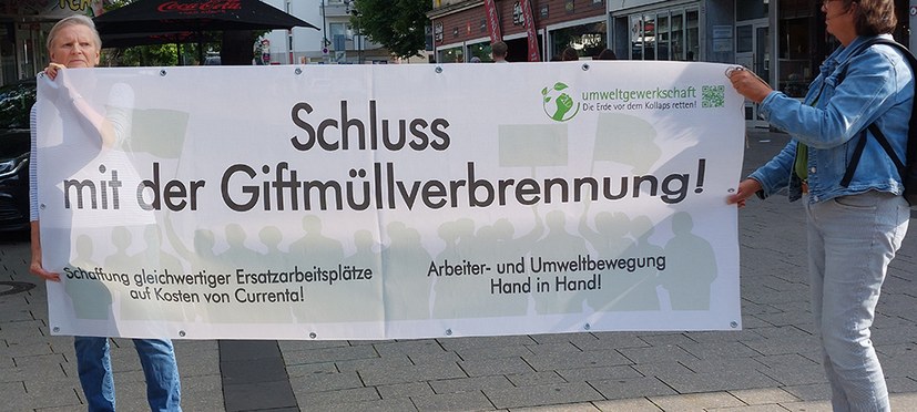 „Wir werden die sieben verbrannten Kollegen nicht vergessen!“