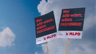 MLPD-Powerwoche in Sachsen-Anhalt: Solidarität gegen rassistische Hetze