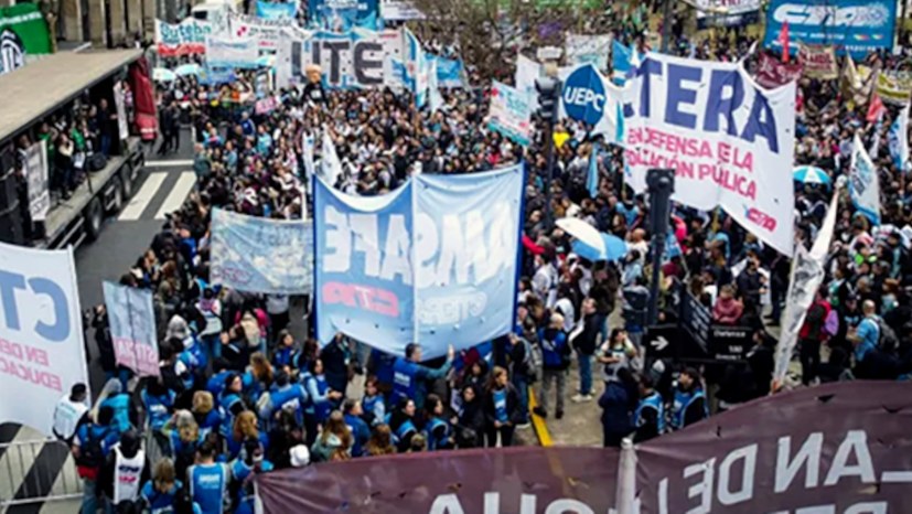 Proteste gegen Faschisten in Argentinien