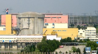Sprengungen in der Donau für Atomkraft