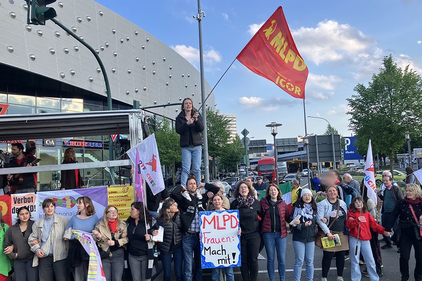 Weg mit der Strafanzeige gegen den Anmelder der Demonstration am 8. Mai in Essen