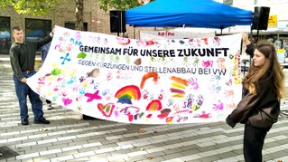 VW: Gut besuchtes Solidaritätsfest in Hannover-Stöcken