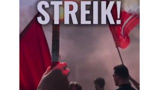 "Die Kapitalisten verstehen nur eine Sprache: Streik!"
