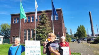 Protestkundgebung bei BP Gelsenkirchen