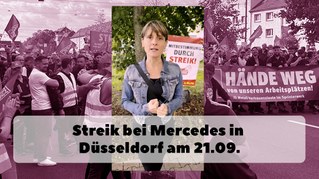 Von Streikaktionen in Düsseldorf und weiteren Orten - Neu: Video des REBELL