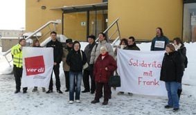 Solidarität mit dem Straßenbahnfahrer Frank Oettler aus Halle!