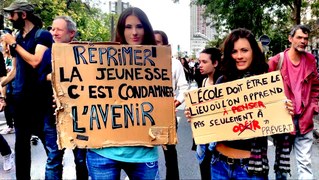 Wer fährt Samstag mit nach Frankreich zu den Schülerprotesten?