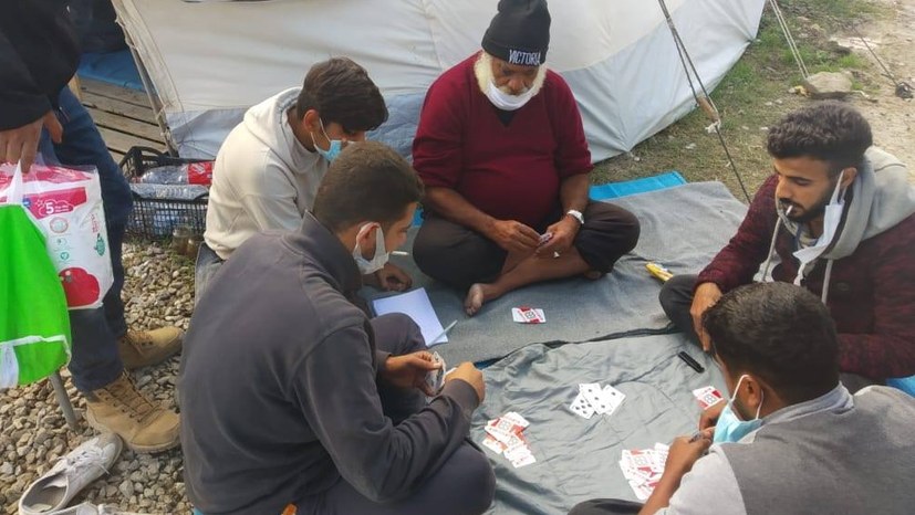 Lesbos - Leben im neuen Lager Kara Tepe
