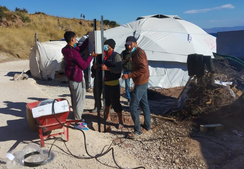 Lesbos - Leben im neuen Lager Kara Tepe
