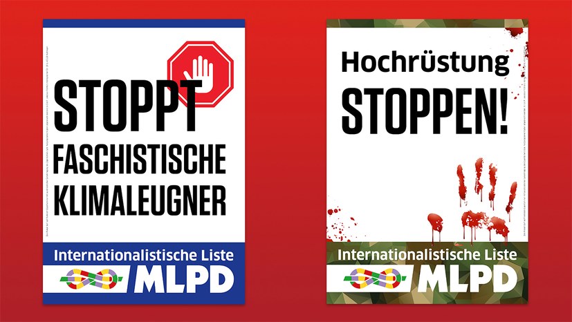 Plakate zur Europawahl