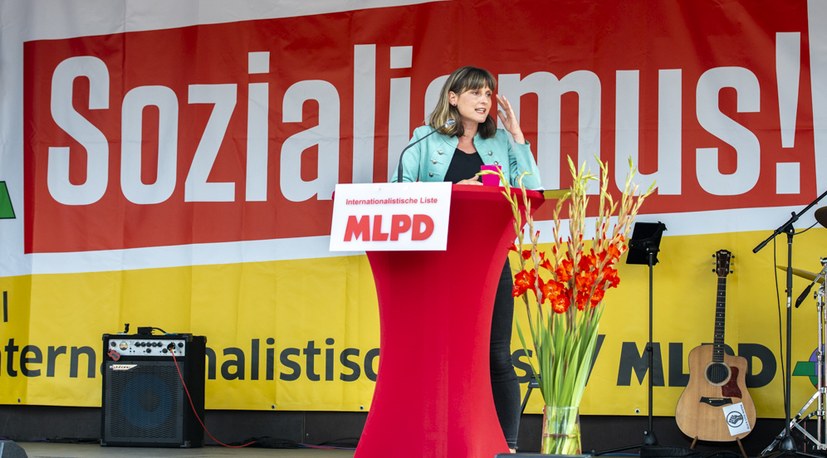 Wahlkampfauftakt Internationalistische Liste/MLPD in Hannover, 21.08.21