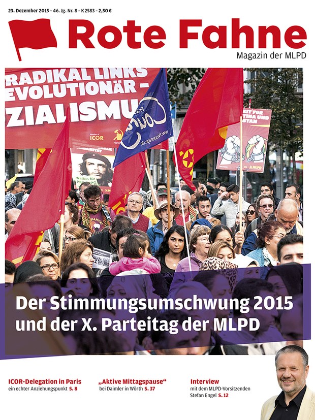 Rote Fahne 08/2015