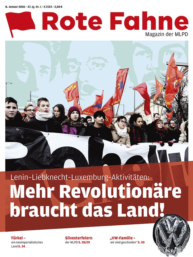 Rote Fahne 01/2016