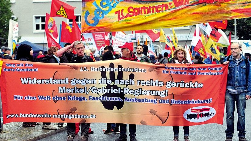 Organisierter Widerstand gegen den Rechtsruck der GroKo