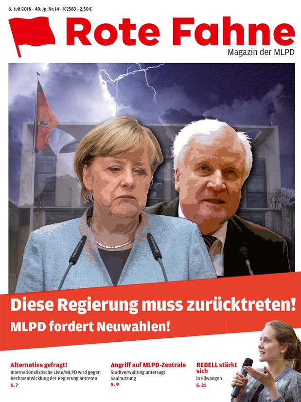 Rote Fahne 14/2018