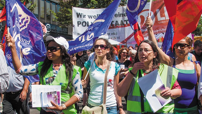 „Couragierte Frauen kämpfen gegen rechte Regierungen – weltweit!“