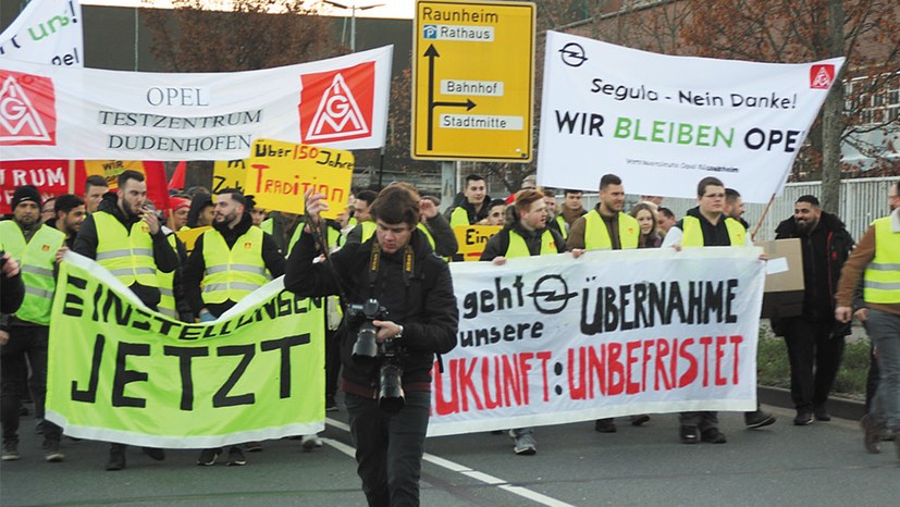 Betriebsbedingte Kündigungen jetzt auch bei Opel Rüsselsheim