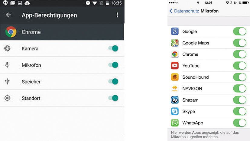 Mein Smartphone hört alles mit – oder auch nicht . . .