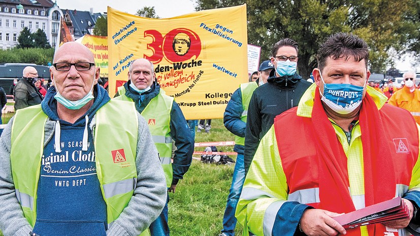 Zur IG-Metall-Tarifforderung nach einer 28-Stunden-Woche