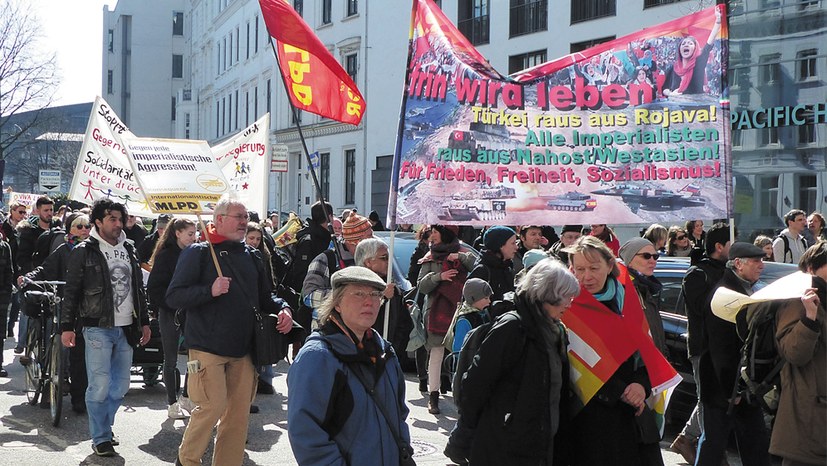 Ostern für den Frieden demonstrieren –  unter Corona-Bedingungen