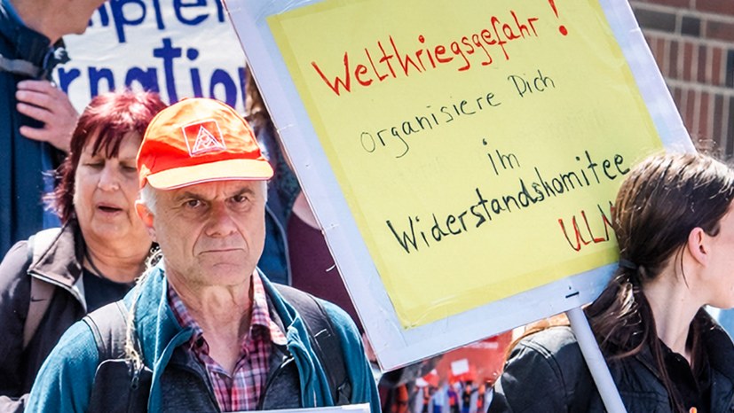 Stopp dem Wahnsinn der Kriegstreiberei!  Aktiven Widerstand verstärken!