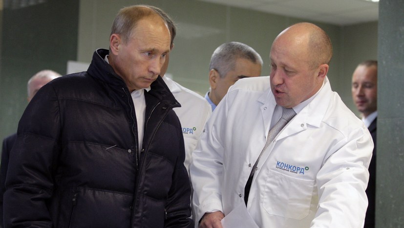 Was hat der Chefkoch¹ da mit Putin gemacht?