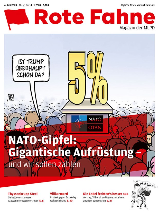 Rote Fahne 14/2025
