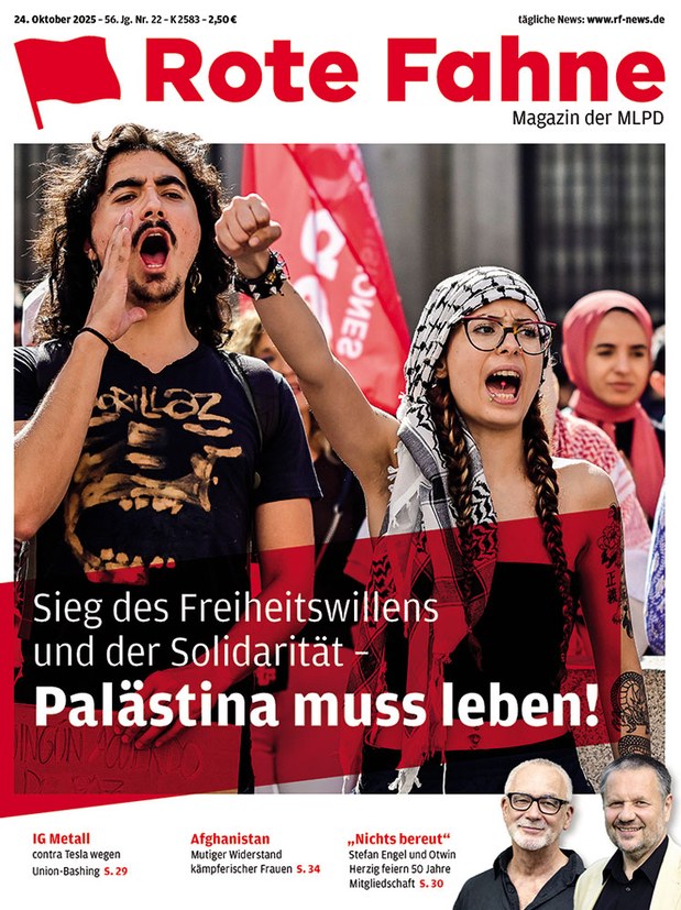 Rote Fahne 22/2025