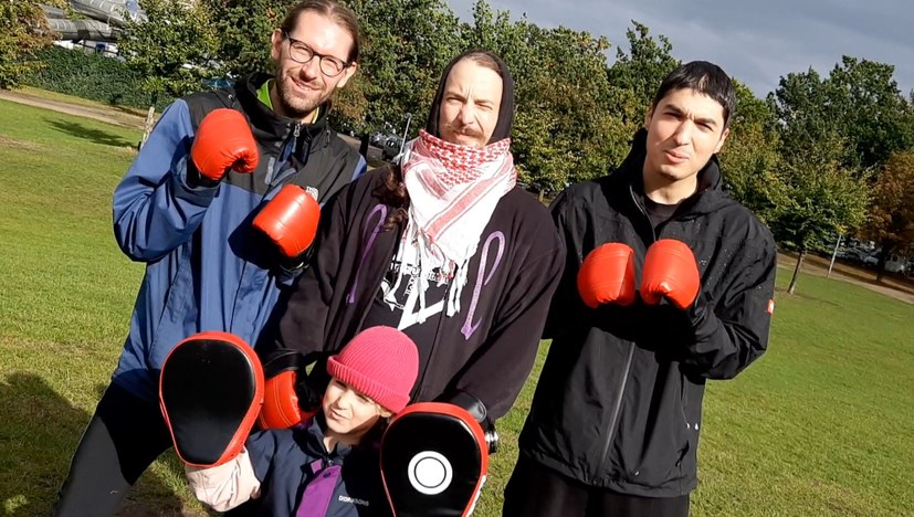 Kampfsport im Zeichen der Gaza-Solidarität