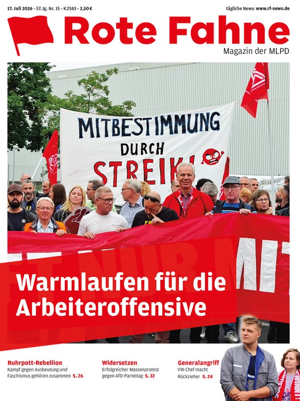 Rote Fahne 15/2026