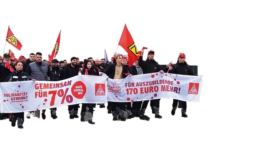 Tarifrunde Metall und Elektro: „Jetzt kommt die Arbeiterklasse – wir machen unsere Rechnung auf!“