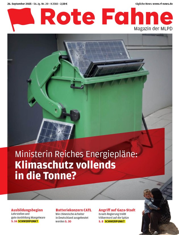 Rote Fahne 20/2025