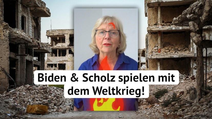 Biden & Scholz spielen mit dem Weltkrieg!