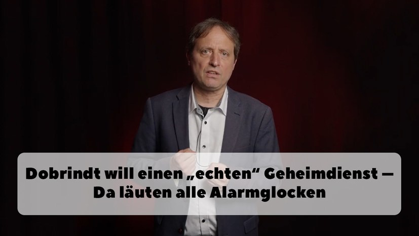 Dobrindt will einen „echten“ Geheimdienst – Da läuten alle Alarmglocken