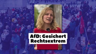 Gesichert Rechtsextrem! Das war überfällig. Für das Verbot der AfD