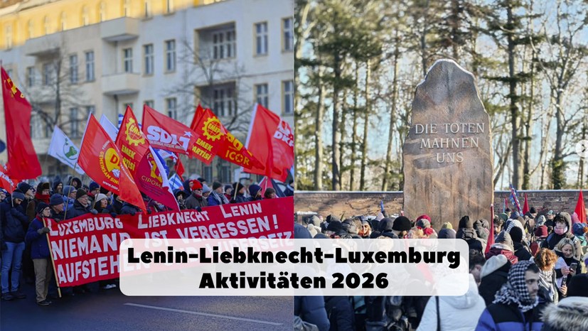 Lenin-Liebknecht-Luxemburg Demo 2026