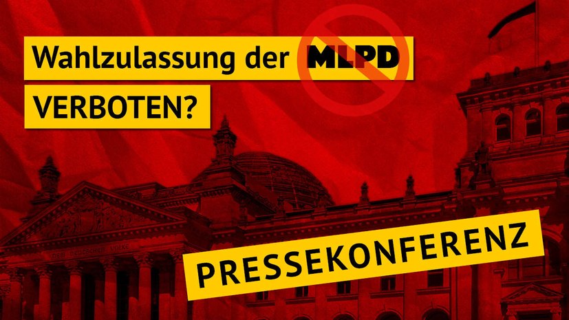 Streit um die Wahlzulassung der MLPD