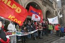 Activities in Germany on the occasion of the joint international day of struggle to save the natural environment on 4 December 2010
