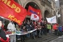 Activities in Germany on the occasion of the joint international day of struggle to save the natural environment on 4 December 2010