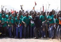 Marikana platin işçileriyle dayanışma