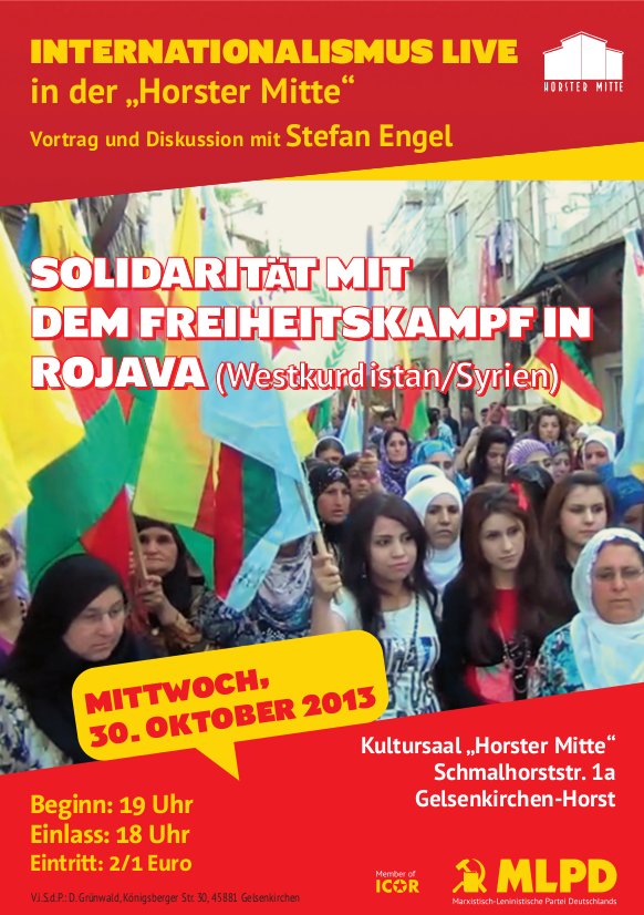 Internationalismus Live - Solidarität mit Rojava